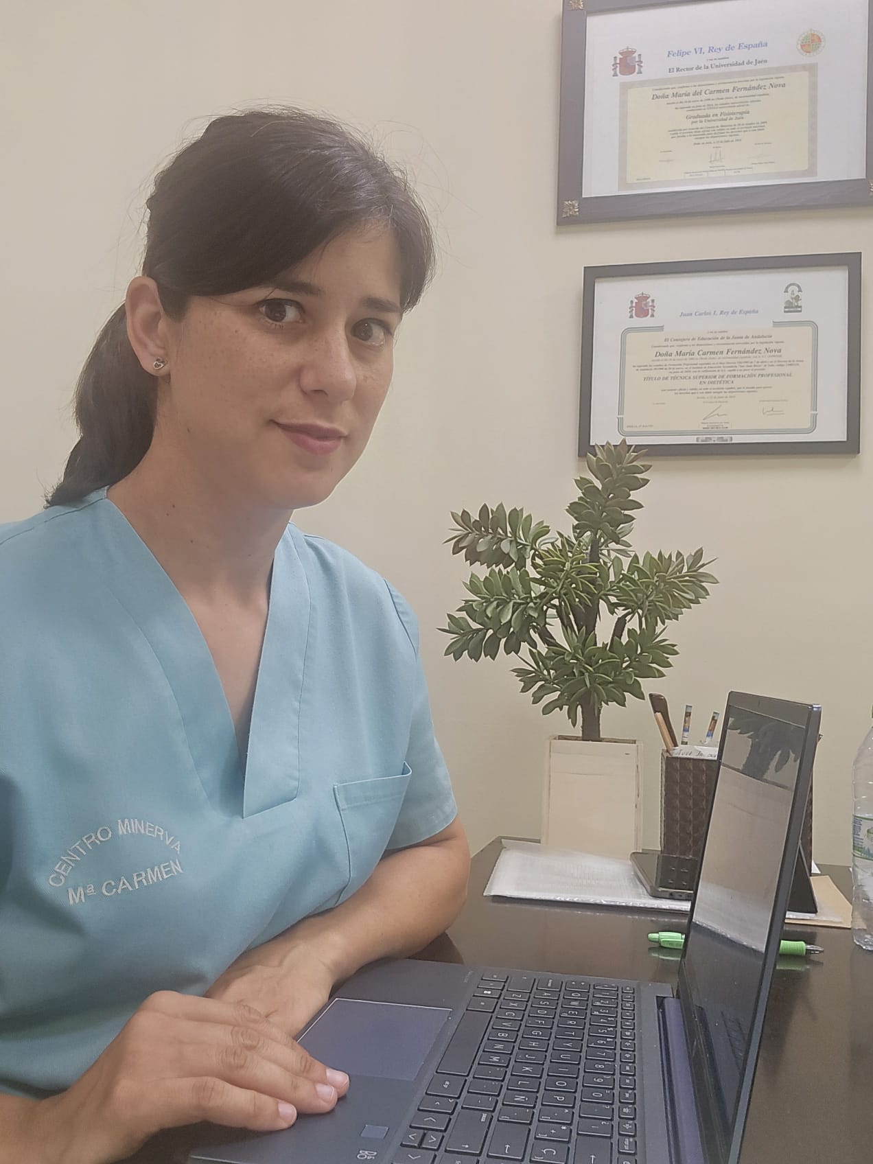 María del Carmen, fisioterapeuta de PhysioNova